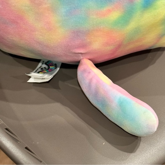 Squishmallows Cali 11” Cat Unicorn tie dyed Plushie - Picture 4 of 11